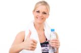 Wasserautomaten im Fitness-Studio