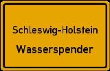 Schleswig-Holstein Wasserpender Leasing